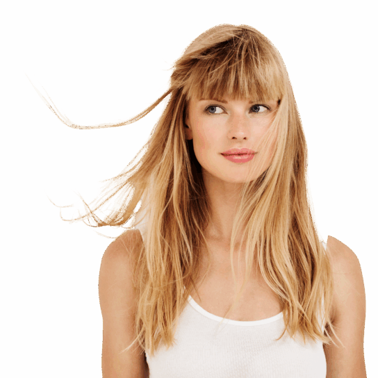 Blond hair