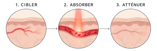 Laser vasculaire - Claris Clinic