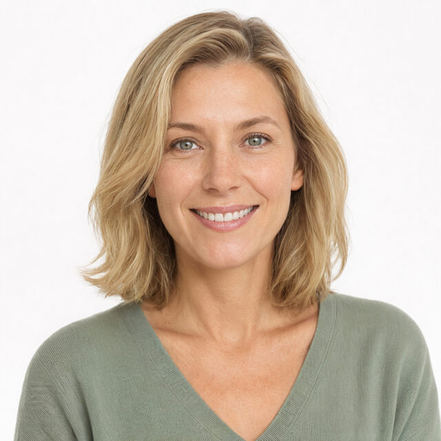 Patiente après une séance de microneedling chez Claris Clinic