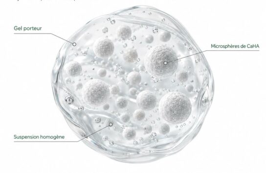 Radiesse® gel infographique - Claris Clinic
